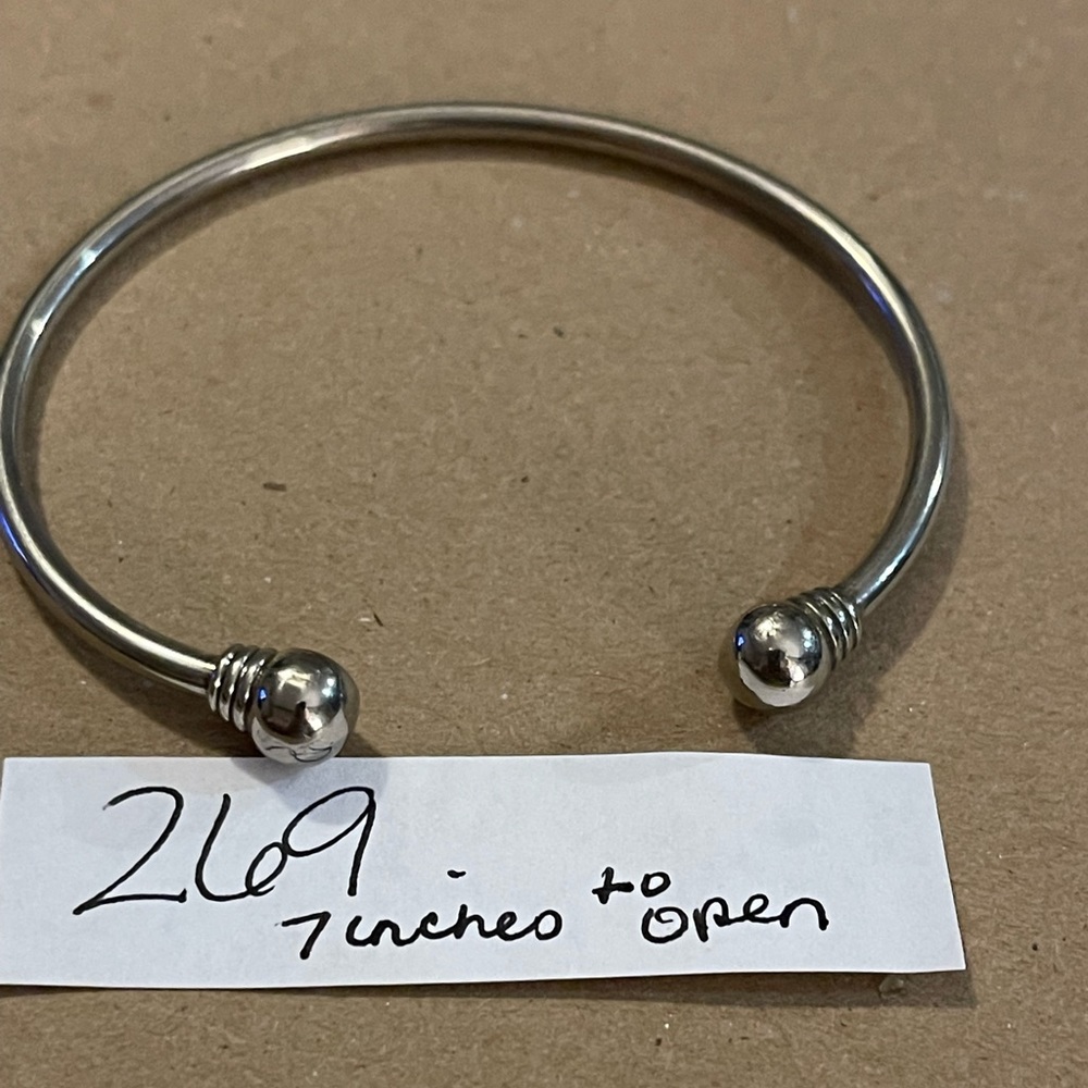 Silver bracelet